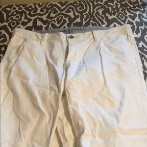 White banana republic straight leg jeans